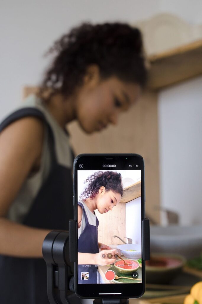 Reel-Aufnahme mit Smartphone