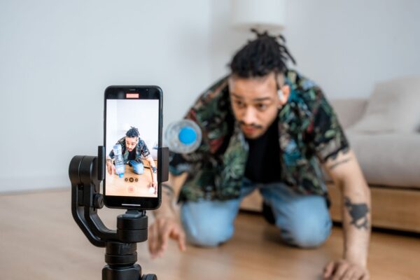 Videodreh im Hochformat mit Gimbal